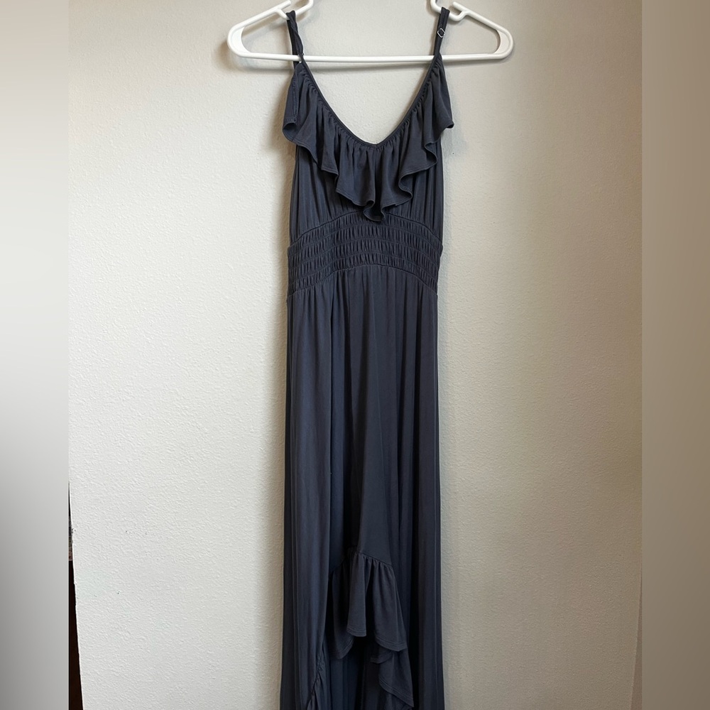 Express Charcoal High Low Dress